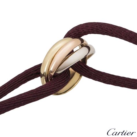 cartier trinity bracelet colors|trinity bracelet cartier price.